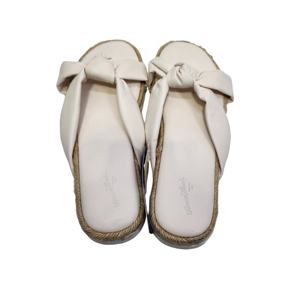NEW Universal Thread Women's Dena Knotted Espadrille Sandals Size 10‎ NWT - Picture 4 of 9